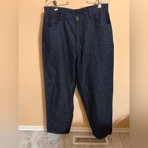 Laude the Label Dark Wash Wide Leg Jeans